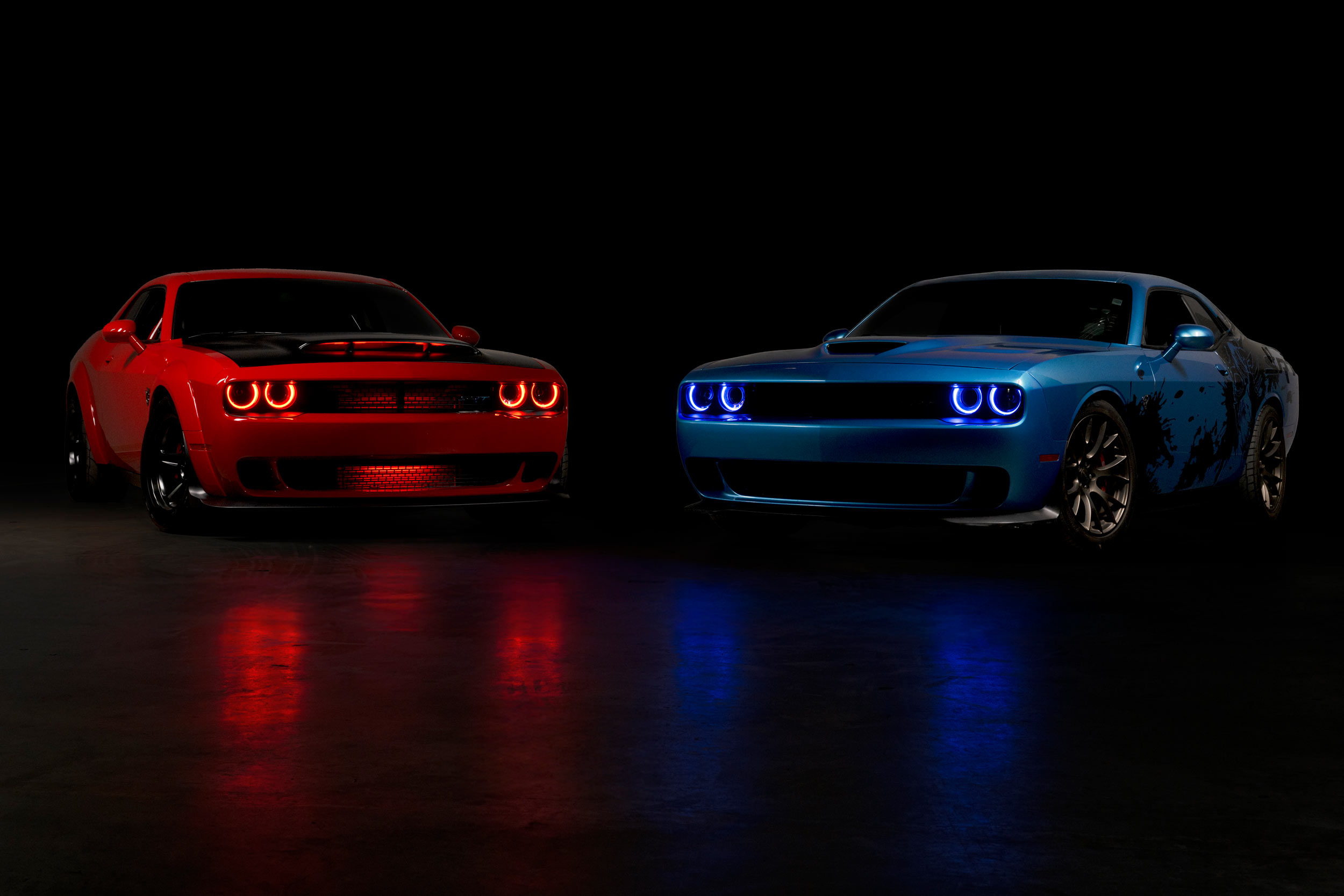 Morimoto XRGB LED Headlights: Dodge Challenger (15-23 / RGB / Set
